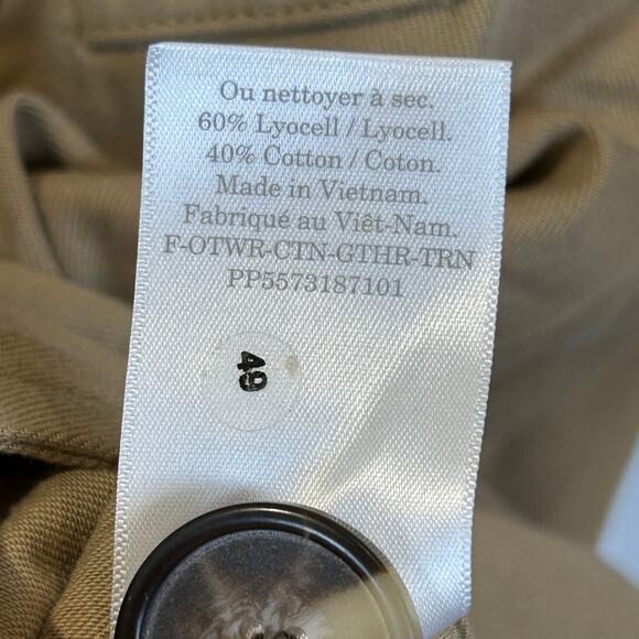 Everlane The Gathered Drape Trench Coat Belted Ash Brown Women Small NWD Classic - Picture 13 of 14